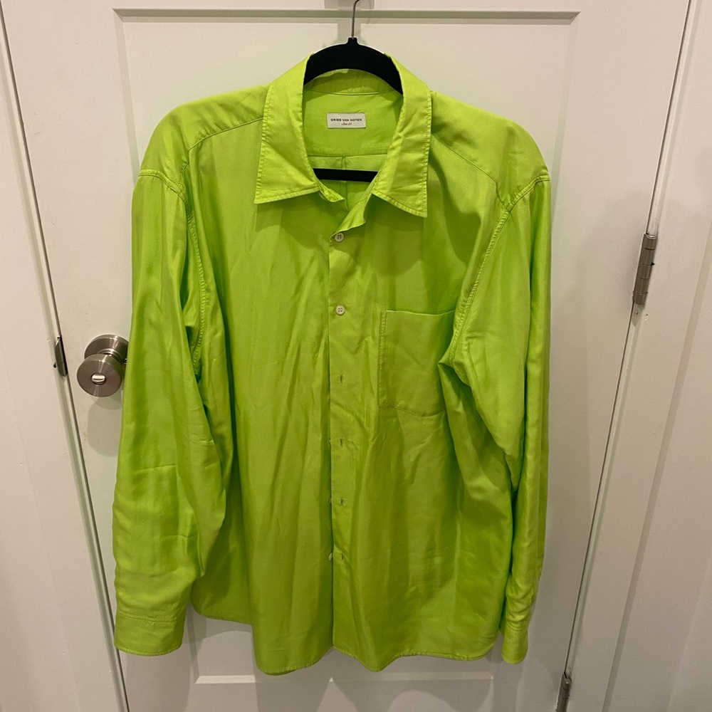 Dries Van Noten Size 54 or XXL
Dries Van Noten Buttoned Long-Sleeved Shirt